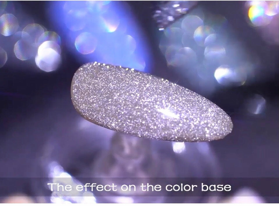 JAS Gel Glitter Top Coat 15ml