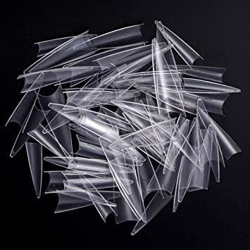 Pointed Tips_Less Curve_Set #0-9_Super Clear