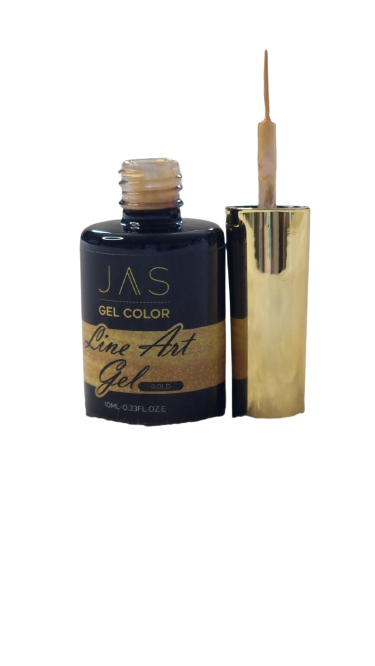 JAS Line Art Gel 10ml - Gold