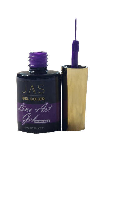 JAS Line Art Gel 10ml - Neon Purple