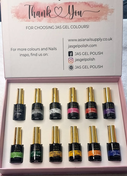 JAS Line Art Gel 10ml - Apple Red