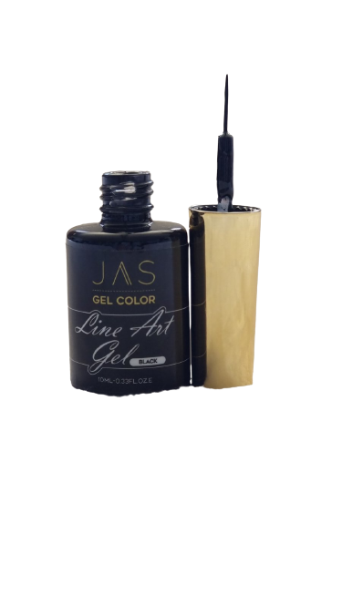 JAS Line Art Gel 10ml - Black