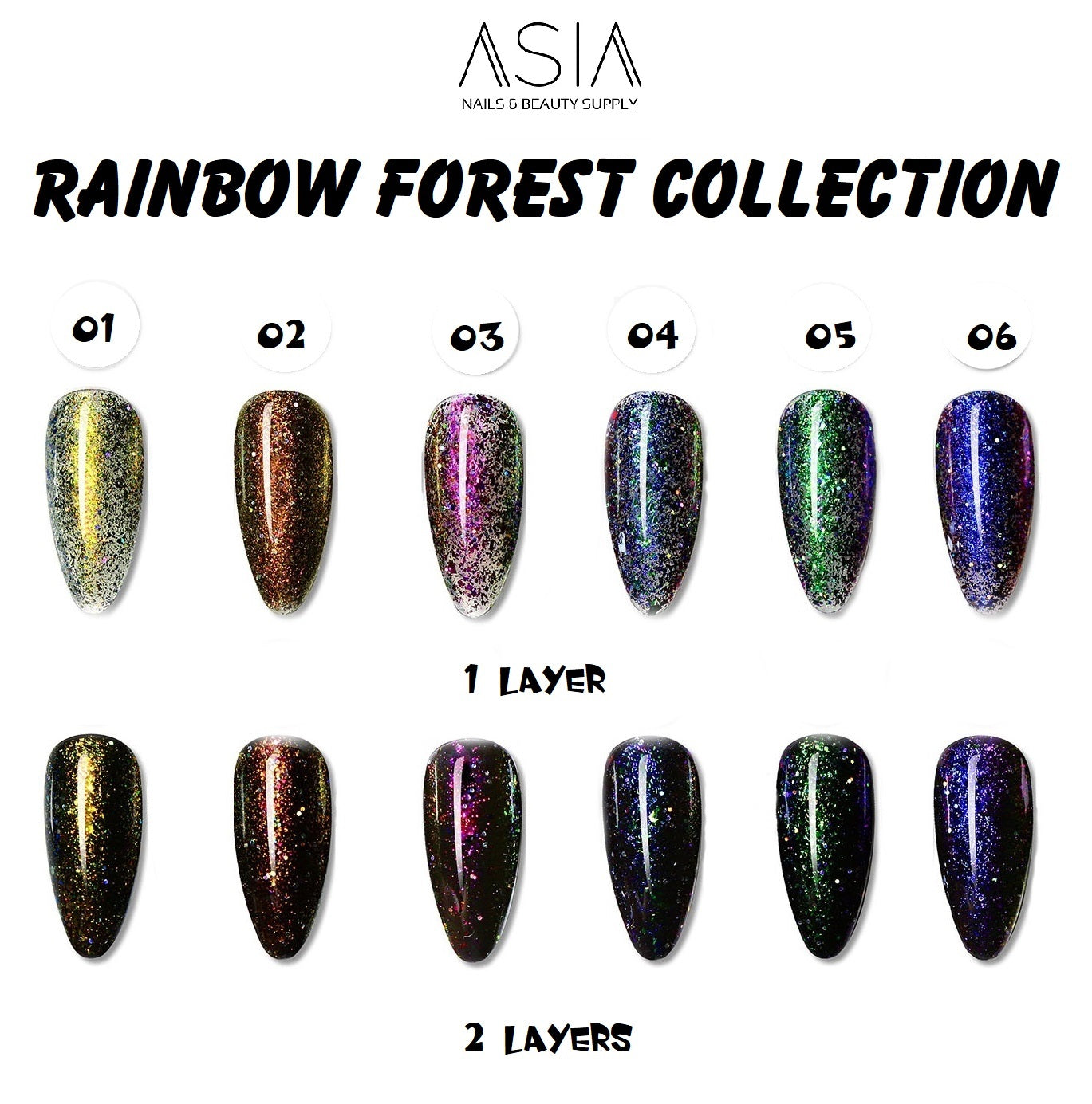 Rainbow Forest Collection