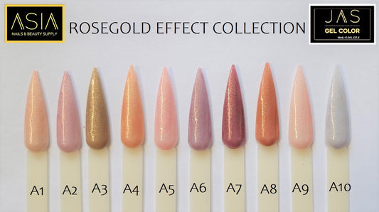 Rose Gold Effect Collection