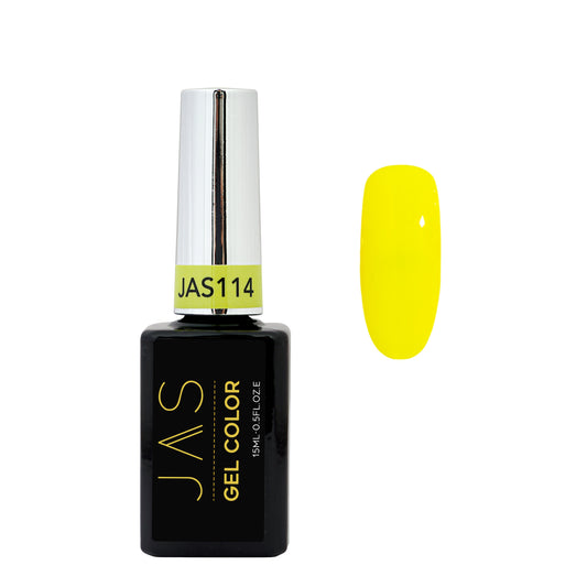 Jas Gel Polish #114 Neon Yellow