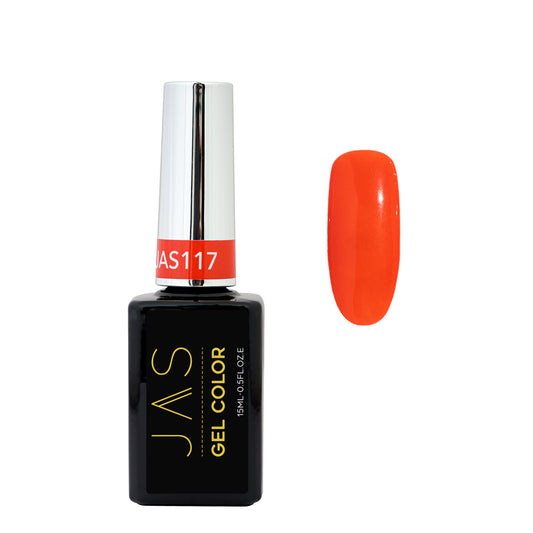 Jas Gel Polish #117 Bright Orange