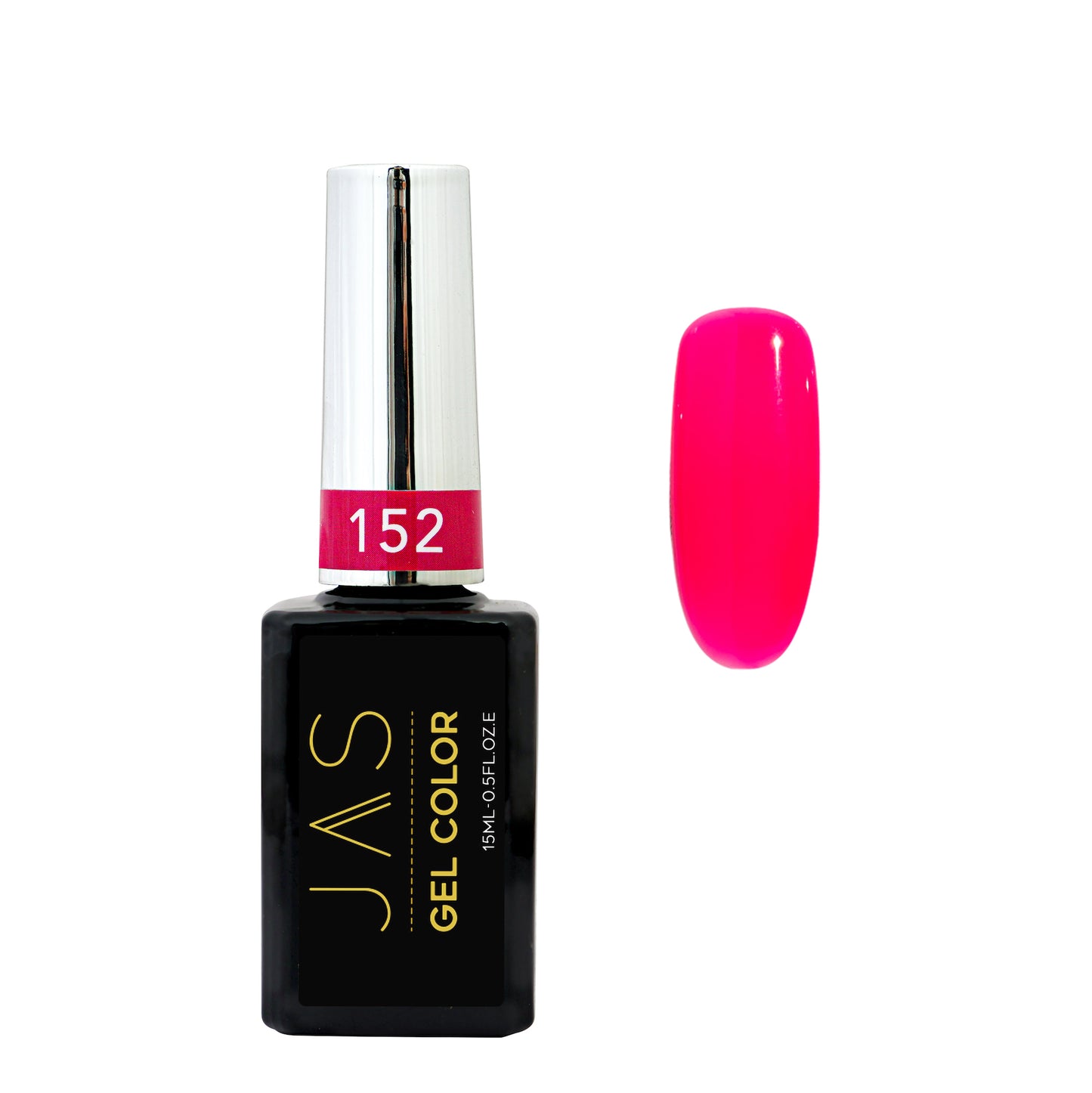 Jas Gel Polish #152 Neon Pink