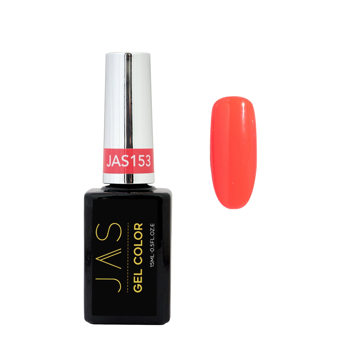 Jas Gel Polish #153 Pink Orange