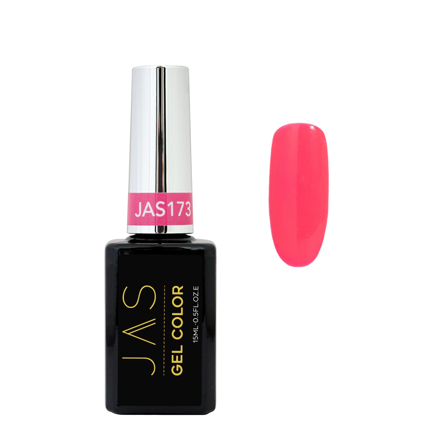 Jas Gel Polish #173 Neon Pink