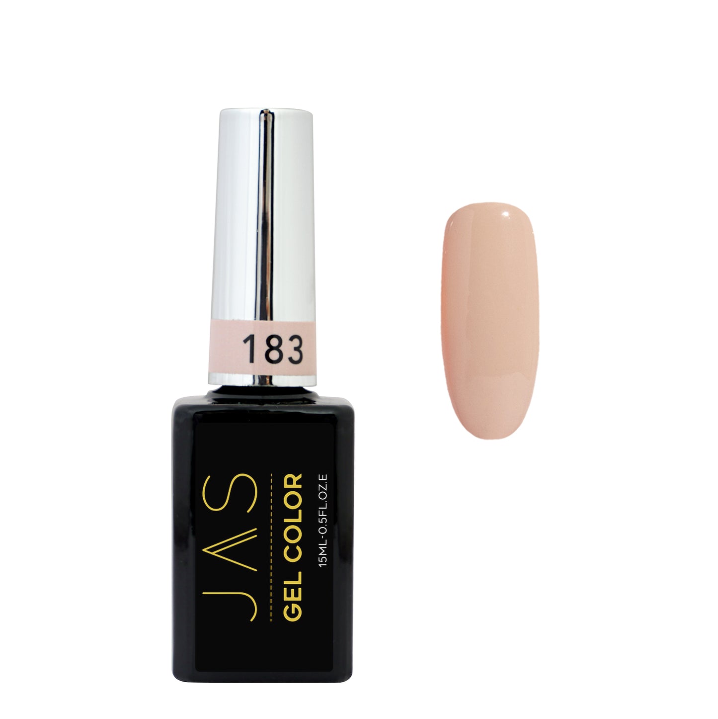 Jas Gel Polish #183 Nude Yellow