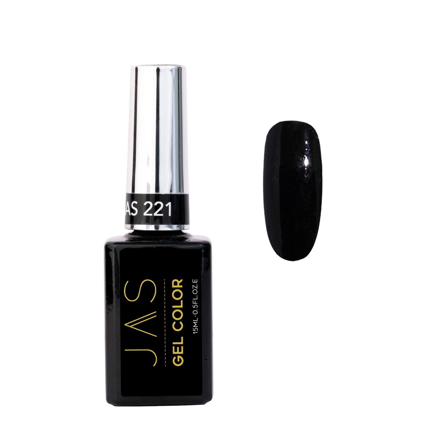 Jas Gel Polish #221 Black