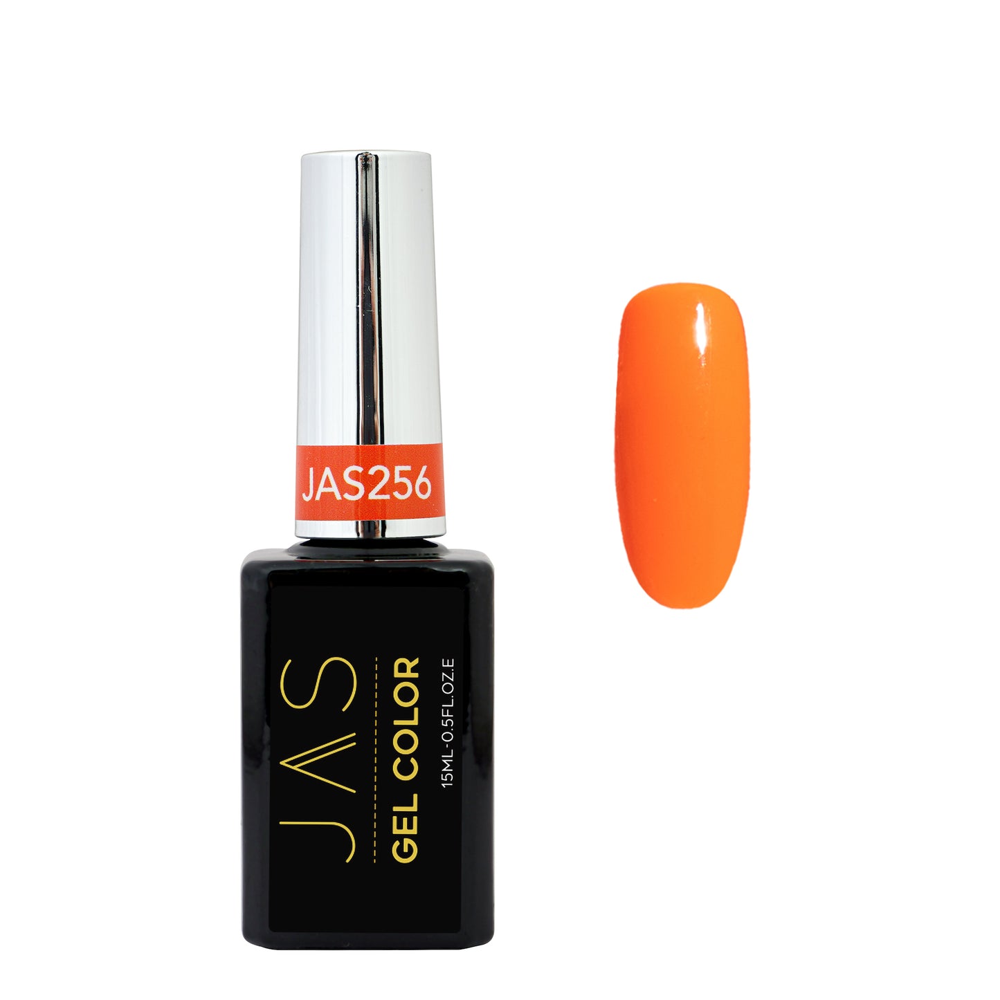 Jas Gel Polish #256 Neon Orange