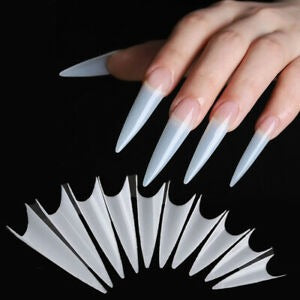 Pointed Tips_Less Curve_Set #0-9_Natural